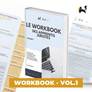 LE WORKBOOK DES APPRENTIS JURISTES - VOLUME 1